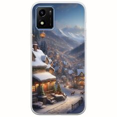 Cozy Christmas Village Vivo Y01 Flexible TPU (Διάφανη Σιλικόνη)