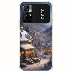 Cozy Christmas Village Xiaomi Poco M4 Pro 4G Flexible TPU (Διάφανη Σιλικόνη)