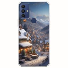 Cozy Christmas Village TCL 305 / 306 / 30E / 30SE Flexible TPU (Διάφανη Σιλικόνη)