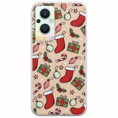 Cute Xmas Oppo Reno 7 Lite 5G Flexible TPU (Διάφανη Σιλικόνη)