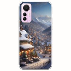 Cozy Christmas Village Xiaomi 12 Lite 5G Flexible TPU (Διάφανη Σιλικόνη)