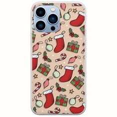 Cute Xmas iPhone 14 Pro Max Flexible TPU (Διάφανη Σιλικόνη)