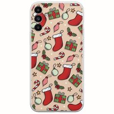 Cute Xmas Samsung Galaxy A04s Flexible TPU (Διάφανη Σιλικόνη)