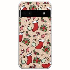 Cute Xmas Google Pixel 6a 5G Flexible TPU (Διάφανη Σιλικόνη)