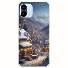 Cozy Christmas Village Xiaomi Redmi A1 Flexible TPU (Διάφανη Σιλικόνη)