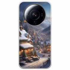 Cozy Christmas Village Xiaomi 12S Ultra Flexible TPU (Διάφανη Σιλικόνη)