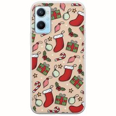 Cute Xmas Oppo A96 4G Flexible TPU (Διάφανη Σιλικόνη)