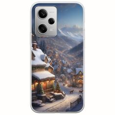 Cozy Christmas Village Xiaomi Redmi Note 12 Pro Plus 5G Flexible TPU (Διάφανη Σιλικόνη)