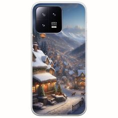 Cozy Christmas Village Xiaomi 13 5G Flexible TPU (Διάφανη Σιλικόνη)