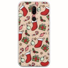 Cute Xmas Nokia 7 Plus  Flexible TPU (Διάφανη Σιλικόνη)
