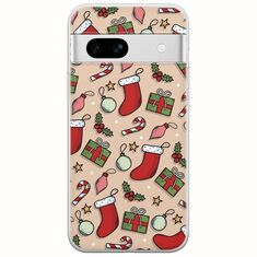 Cute Xmas Google Pixel 7a 5G Flexible TPU (Διάφανη Σιλικόνη)
