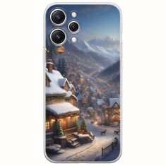 Cozy Christmas Village Xiaomi Redmi 12 Flexible TPU (Διάφανη Σιλικόνη)