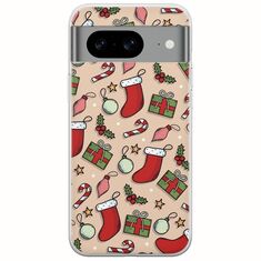 Cute Xmas Google Pixel 8 5G Flexible TPU (Διάφανη Σιλικόνη)