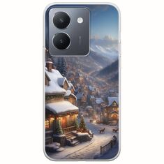 Cozy Christmas Village Vivo Y36 4G / 5G Flexible TPU (Διάφανη Σιλικόνη)