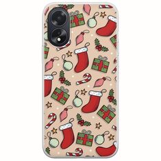 Cute Xmas Oppo A18 4G Flexible TPU (Διάφανη Σιλικόνη)
