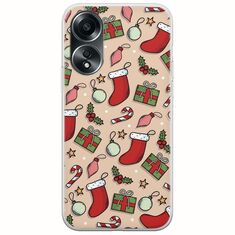 Cute Xmas Oppo A78 5G Flexible TPU (Διάφανη Σιλικόνη)