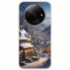 Cozy Christmas Village Xiaomi Redmi A3 Flexible TPU (Διάφανη Σιλικόνη)