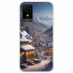 Cozy Christmas Village TCL 501 Flexible TPU (Διάφανη Σιλικόνη)