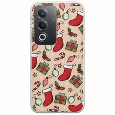 Cute Xmas Oppo A80 5G Flexible TPU (Διάφανη Σιλικόνη)
