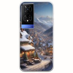 Cozy Christmas Village TCL 50 5G Flexible TPU (Διάφανη Σιλικόνη)