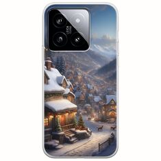 Cozy Christmas Village Xiaomi 14T 5G Flexible TPU (Διάφανη Σιλικόνη)