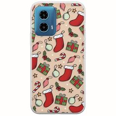 Cute Xmas Motorola Moto G34 5G Flexible TPU (Διάφανη Σιλικόνη)