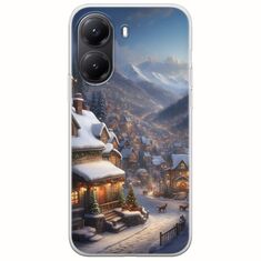 Cozy Christmas Village Xiaomi Poco X7 Pro 5G Flexible TPU (Διάφανη Σιλικόνη)