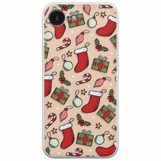 Cute Xmas iPhone 16e Flexible TPU (Διάφανη Σιλικόνη)