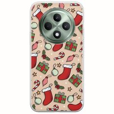 Cute Xmas Oppo Reno 12 FS 5G  Flexible TPU (Διάφανη Σιλικόνη)