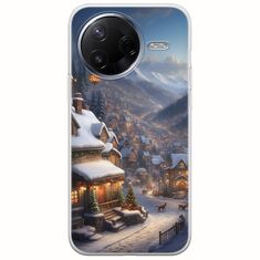 Cozy Christmas Village Xiaomi Poco F7 Pro 5G Flexible TPU (Διάφανη Σιλικόνη)