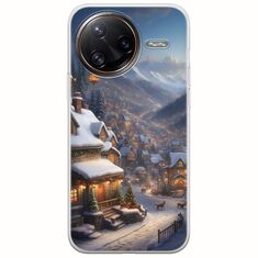 Cozy Christmas Village Xiaomi Poco F7 Ultra 5G Flexible TPU (Διάφανη Σιλικόνη)