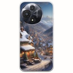 Cozy Christmas Village TCL 60R 5G Flexible TPU (Διάφανη Σιλικόνη)