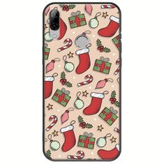Cute Xmas Huawei P20 Lite Black TPU (Μαύρη Σιλικόνη)