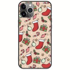 Cute Xmas iPhone 11 Pro Max Black TPU (Μαύρη Σιλικόνη)