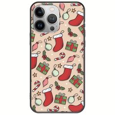 Cute Xmas iPhone 13 Pro Max Black TPU (Μαύρη Σιλικόνη)