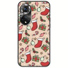 Cute Xmas Huawei Honor 50 Black TPU (Μαύρη Σιλικόνη)
