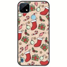 Cute Xmas Realme C21Y / Realme C25Y Black TPU (Μαύρη Σιλικόνη)