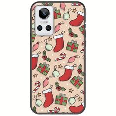 Cute Xmas Realme GT Neo 3 Black TPU (Μαύρη Σιλικόνη)