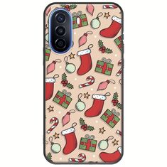 Cute Xmas Huawei Nova Y70 Black TPU (Μαύρη Σιλικόνη)