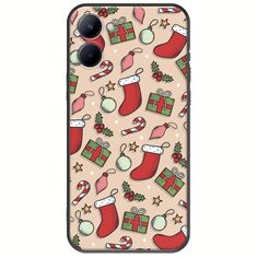 Cute Xmas Realme C33 Black TPU (Μαύρη Σιλικόνη)