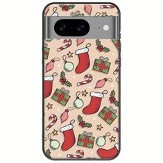 Cute Xmas Google Pixel 8 5G Black TPU (Μαύρη Σιλικόνη)