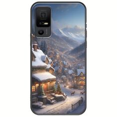 Cozy Christmas Village TCL 40 NXTPAPER 5G Black TPU (Μαύρη Σιλικόνη)