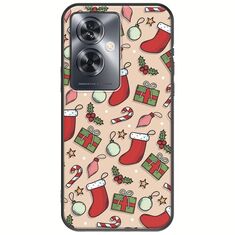 Cute Xmas Oppo A79 5G Black TPU (Μαύρη Σιλικόνη)
