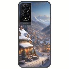Cozy Christmas Village TCL 505 Black TPU (Μαύρη Σιλικόνη)