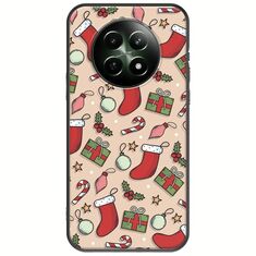 Cute Xmas Realme 12 5G Black TPU (Μαύρη Σιλικόνη)