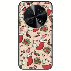 Cute Xmas Huawei Nova 12i Black TPU (Μαύρη Σιλικόνη)