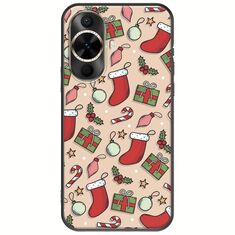 Cute Xmas Huawei Nova 12s Black TPU (Μαύρη Σιλικόνη)