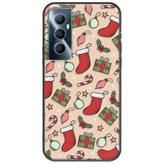 Cute Xmas Realme C65 4G Black TPU (Μαύρη Σιλικόνη)