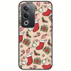 Cute Xmas Oppo A80 5G Black TPU (Μαύρη Σιλικόνη)
