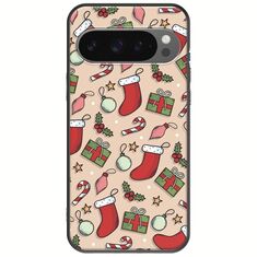 Cute Xmas Google Pixel 9 5G Black TPU (Μαύρη Σιλικόνη)